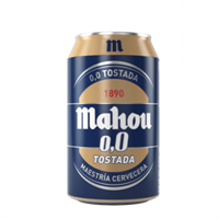 C-MAHOU 0,0 TOSTADA LATA 33CL
